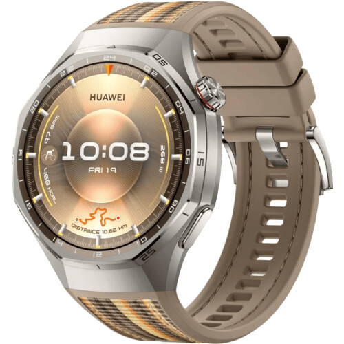 Avec la Huawei Watch GT 6 Pro Argent/Brun, vous ...