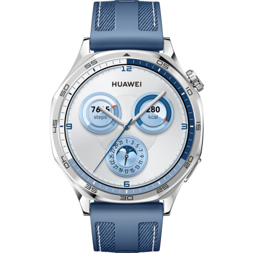 La Huawei Watch GT5 Argent/Bleu 46 mm est une ...