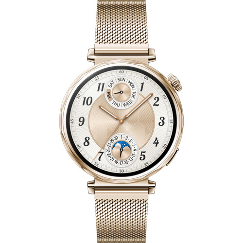 Die Huawei Watch GT5 Gold 41 mm ist eine ...