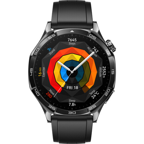 De Huawei Watch GT5 Zwart 46mm is een groot ...