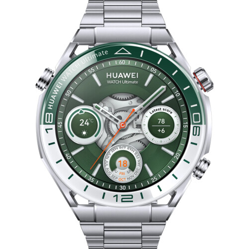 De Huawei Watch Ultimate Groen is een krachtige ...