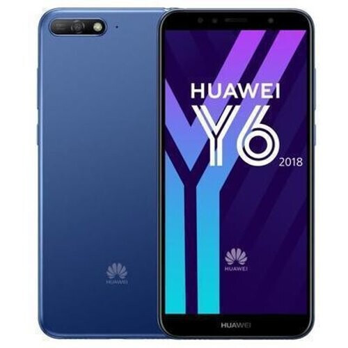Huawei Y6 (2018) 16 GB (Dual Sim) - Blue - ...