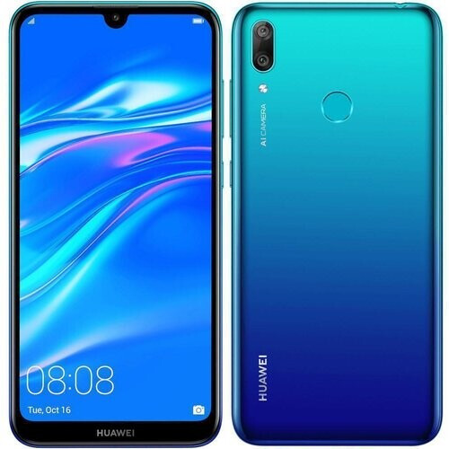 Huawei Y7 (2019) 32 Go Dual Sim - Bleu - ...