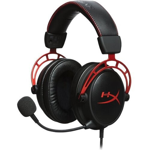 Hyperx Cloud Alpha noise-Cancelling gaming wired ...