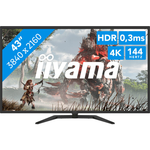 Met de iiyama G-Master G4380UHSU-B2 43 inch ...