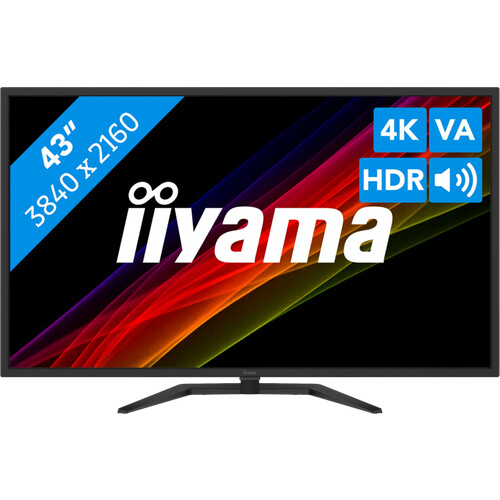 Mit dem iiyama ProLite X4374UHSU-B1 43 Zoll ...