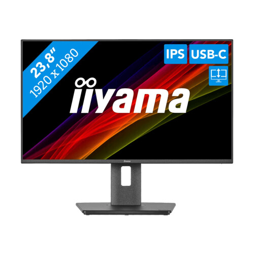 Met de iiyama ProLite XB2497HSU-B1 24 inch monitor ...