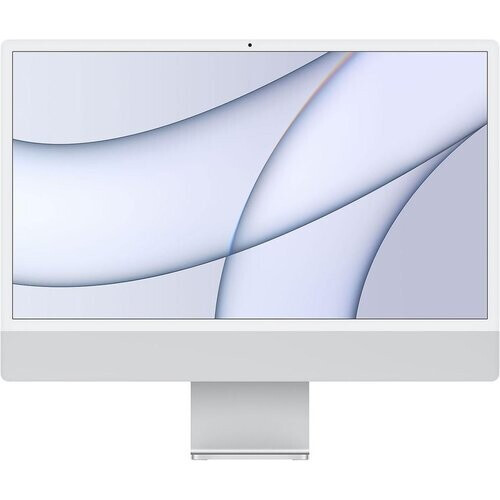 The Apple iMac 24-inch Silver with M1 processor ...