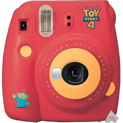 Instant Camera Fujifilm Intax Mini 9 - Red + Lens ...