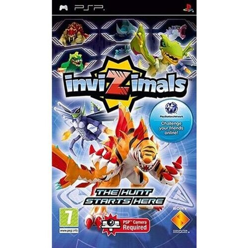 Invizimals + PSP 450 Camera Used PSP Game - PSP ...