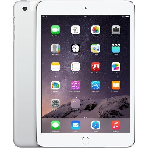 iPad mini 3 (October 2014) - HDD 16 GB - Silver - ...