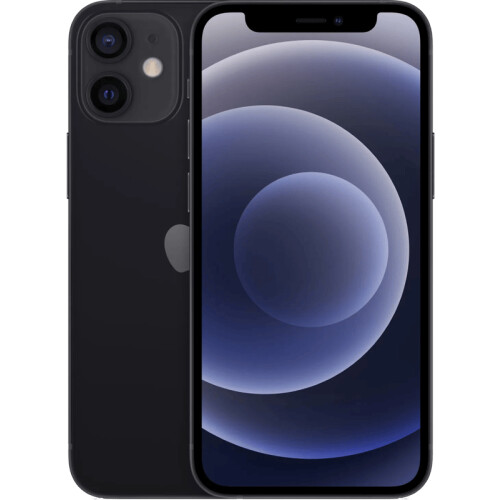L'iPhone 12 mini 64 Go Noir Reconditionné ...