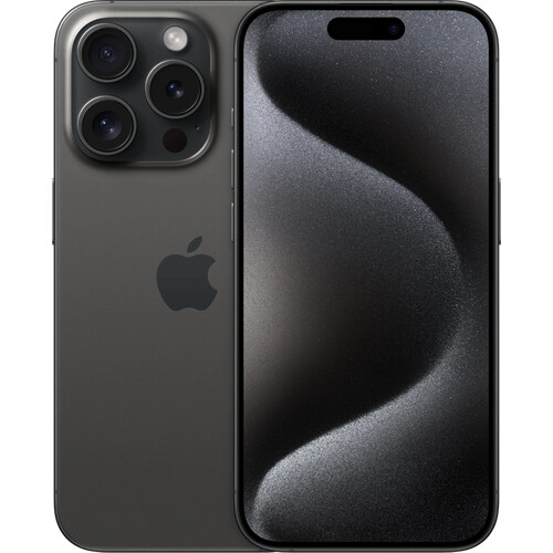 Das Apple iPhone 15 Pro 128 GB Titan Schwarz ist ...
