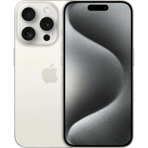 L'iPhone 15 Pro 256 Go Titane Blanc ...