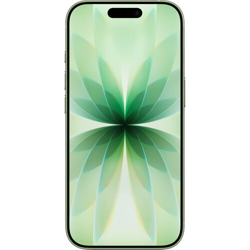 Das Apple iPhone 17 256 GB Grün hat ein kleines ...