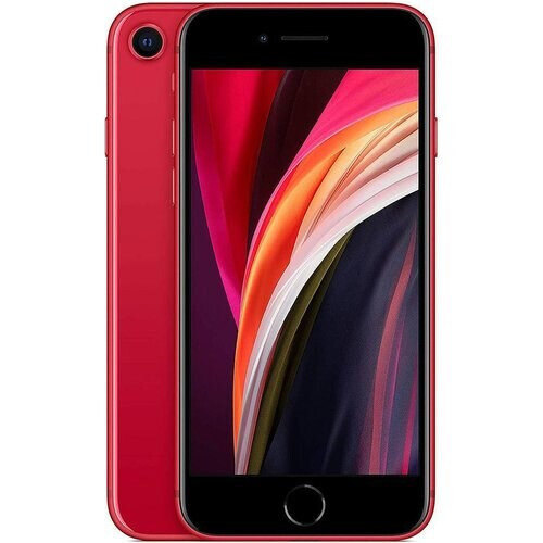 The iPhone SE (2020) 64GB in Red is a compact and ...