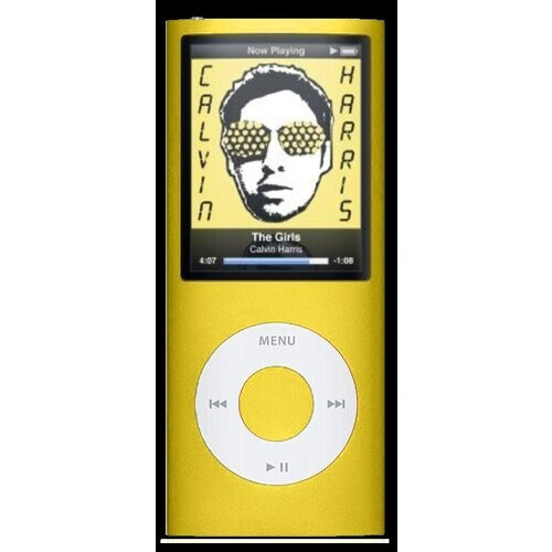 Apple iPod nano 4 - 16GB - Yellow ...