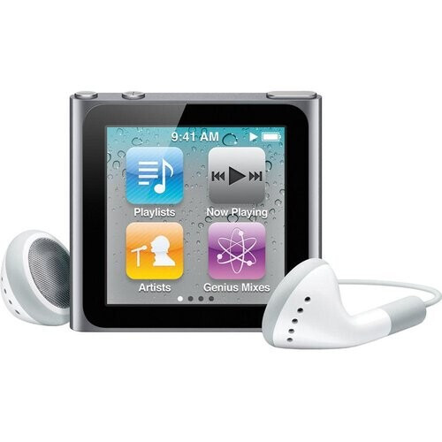 Apple iPod nano 6 - 8GB - Silver ...