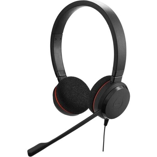 Jabra Evolve 20 UC Wired Headset Stereo Headphones ...