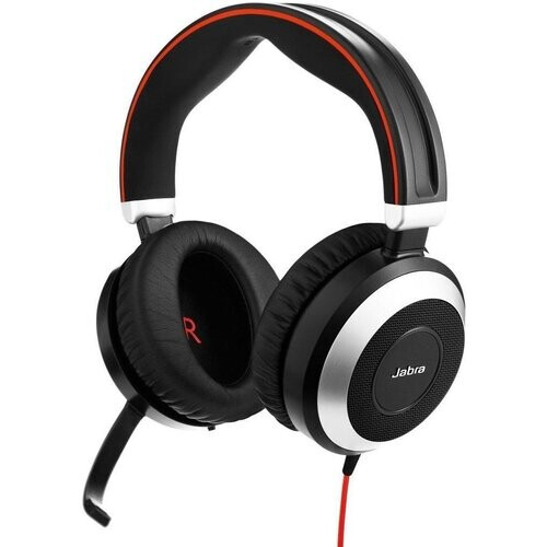 Jabra Evolve 80 MS Duo Kopfhörer Noise cancelling ...