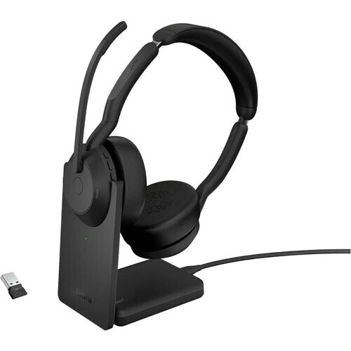 The Jabra Evolve2 55 UC Stereo Headset delivers ...