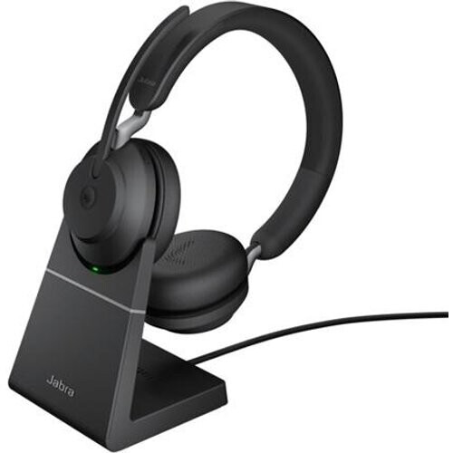 Jabra Evolve2 65 Stereo MS . w/ Charging Stand. ...