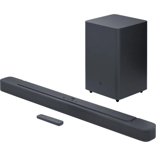 Mit der JBL Bar 2.1 Deep Bass M2 füllst du dein ...