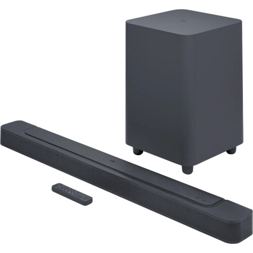 La JBL Bar 500, vous permet de profiter des basses ...