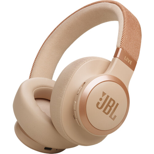 Mit dem JBL Live 770NC Roségold hörst du lange ...