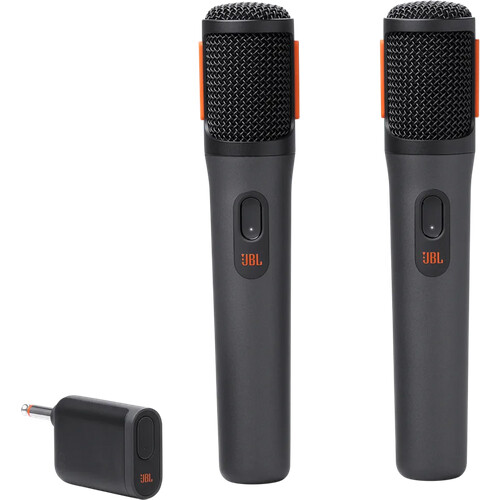 Organisiere mit dem JBL Partybox Funkmikrofonset ...