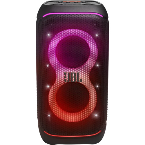 Jij verzorgt de muziek op feesten met de JBL ...
