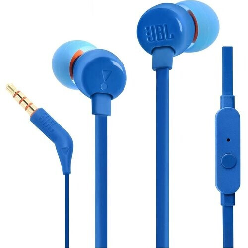 JBL TUNE 110 Wired Earbuds Stereo In-Ear ...