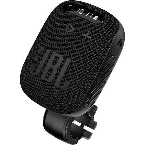 JBL Wind 3 FM Bluetooth Handlebar Speaker, Black ...