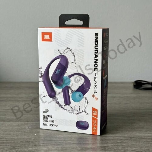 JBL Endurance Peak 4 True Wireless Sport Earbuds ...