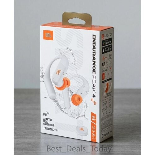 JBL Endurance Peak 4 True Wireless Sport Earbuds ...