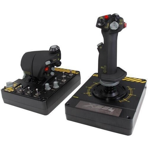 Joystick Saitek X-55 Rhino Pro Flight simulateur ...