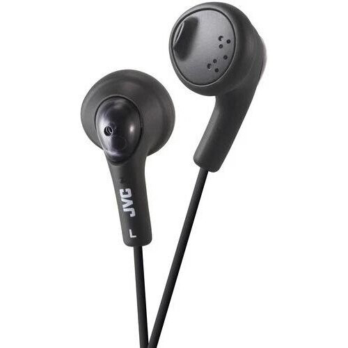 JVC HA-F160-B-K Gumy Earbud Headphones (Olive ...