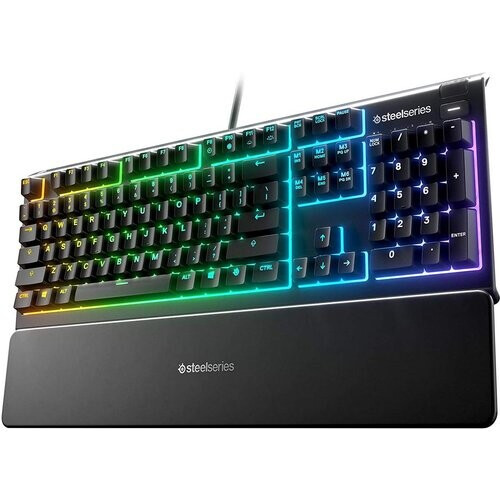 Gaming Keyboard SteelSeries Apex 3 - Black - ...