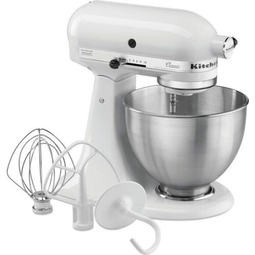 Maak kennis met de KitchenAid 5K45SSEWH, een ...