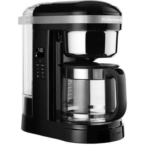 Met de KitchenAid 5KCM1209EOB Zwart zet je ...