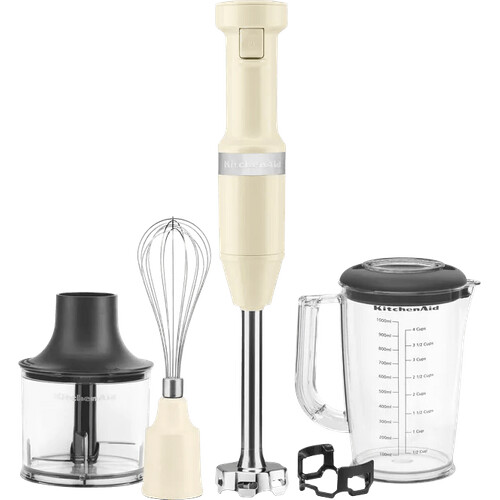 Die KitchenAid 5KHBV83EAC Crème lässt sich in ...