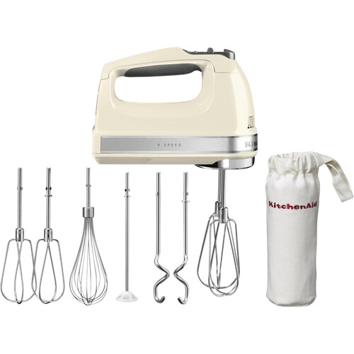 Der KitchenAid 5KHM9212ECU Crème Handmixer mit 9 ...