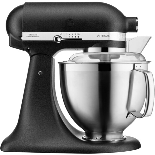 Mit der KitchenAid 5KSM185PSEBK Gusseisen Schwarz ...