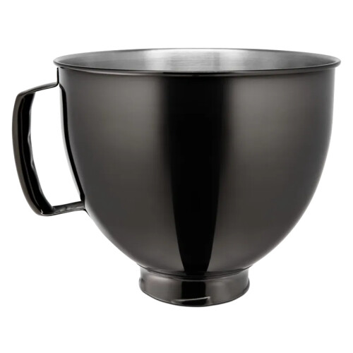 Je gebruikt de KitchenAid 5KSM5SSBRB Mengkom Zwart ...