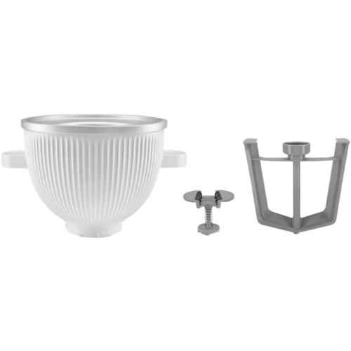 Mit dem KitchenAid 5KSMICM Eisbereiter kann man zu ...