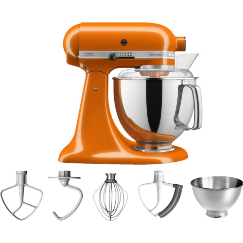 Grâce au KitchenAid Artisan 5KSM175PSEHY Honey, ...