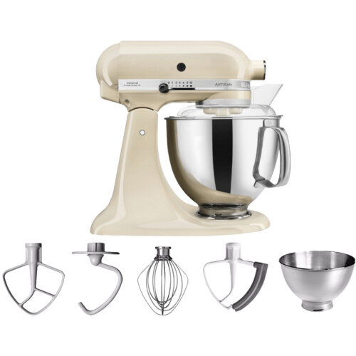 Met de KitchenAid Artisan Mixer 5KSM175PS ...