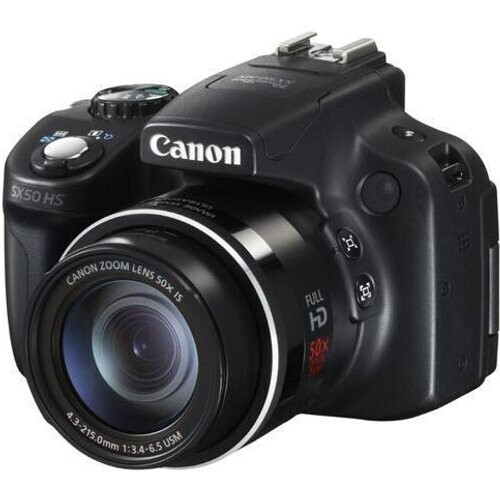 Kompaktkamera - Canon Powershot SX50 HS - Schwarz ...
