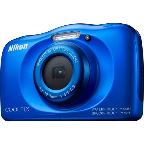 Kompakt - Nikon Coolpix S33 Blau ...
