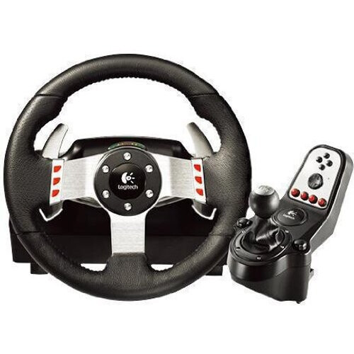 Lenkrad + Pedale + Schalthebel für PC Logitech ...